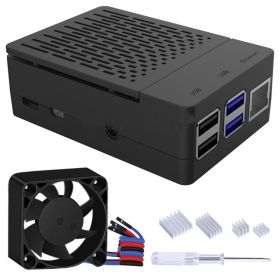 Suitable For Light Black ABS Plastic Protective Belt Speed Control Fan Case