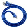 5 Core Ethernet Cable 3 Feet 1 Piece Blue Cat 6 Cord Premium RJ45 Internet Cable Cat6 Compatible w Cat 5 Cat 7 Cat 5e Network Cable -ET 3FT BLU