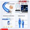 5 Core Ethernet Cable 3 Feet 1 Piece Blue Cat 6 Cord Premium RJ45 Internet Cable Cat6 Compatible w Cat 5 Cat 7 Cat 5e Network Cable -ET 3FT BLU