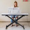 Adjustable Keyboard Stand with Double X Pre-Assembled Keyboard Stand (Metal) with Locking Straps 5 Core KS 2X