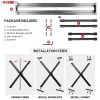 Adjustable Keyboard Stand with Double X Pre-Assembled Keyboard Stand (Metal) with Locking Straps 5 Core KS 2X
