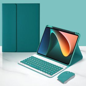 Keyboard Protective Sleeve Pen Slot Magnetic Mouse (Color: Green)