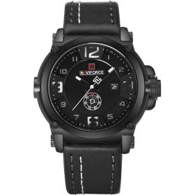 Aviator Vintage Watch Fashion Trend (Option: Black And White)