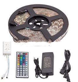 12V Epoxy Waterproof RGB Color Flexible Strip (size: 5050waterproof RGB-EU)