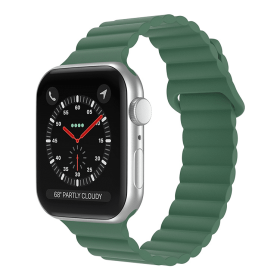 Magnetic Suction Loop Watch Strap (Option: Army Green)