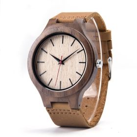 Wooden Watch In European And American Style (Option: A133)