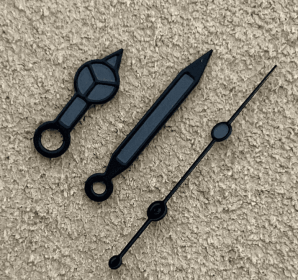 Black Edge Green Luminous Watch Needles (Option: Black Edge Black)