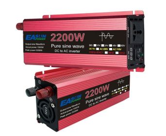 Electric On-board Power Converter (Option: Red-EU-2200w)