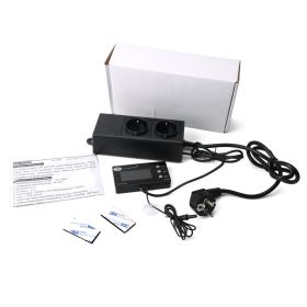 Aquarium Incubation Pet Temperature Controller Split Socket Automatic Conversion Refrigeration Heating Thermostat (Option: British Standard)